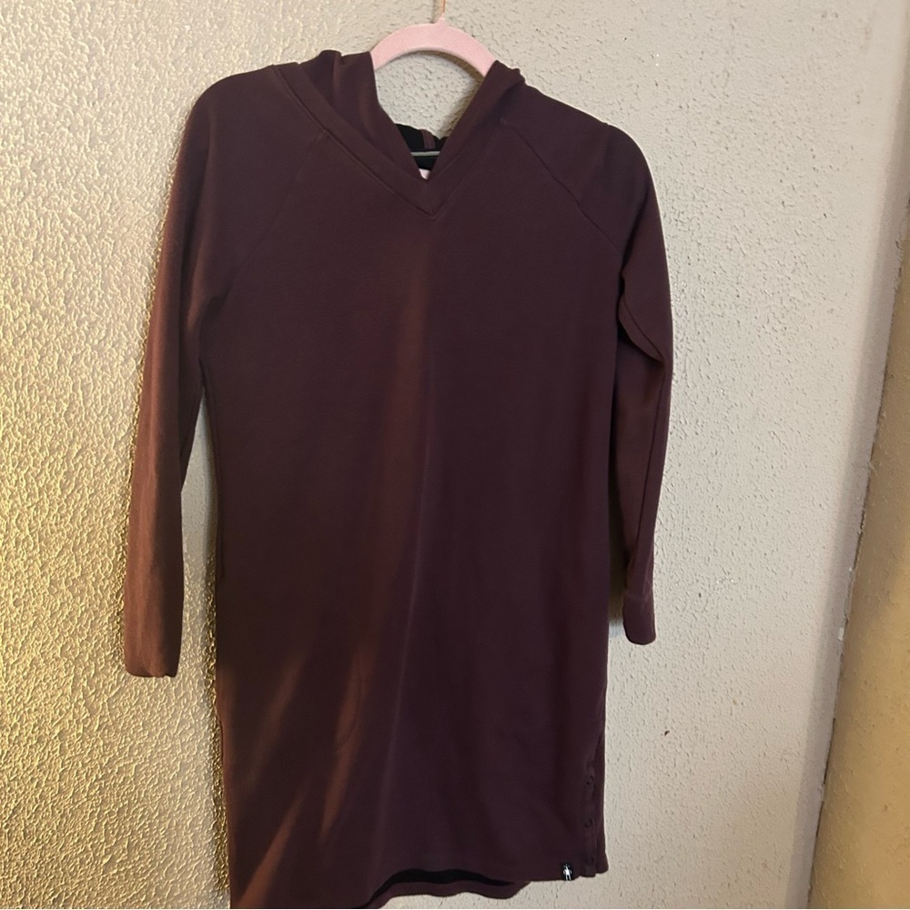 Smartwool Women's Everyday Exploration Merino Wool Hoodie Dress Size S Soft